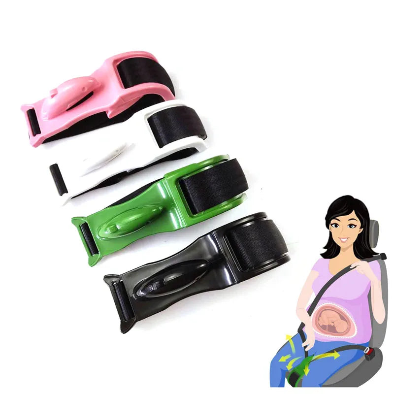 Car Seat Safety Belt for Pregnant Woman Maternity Moms Belly Unborn Baby Protector Adjuster Extender Kit Automotive Accessories